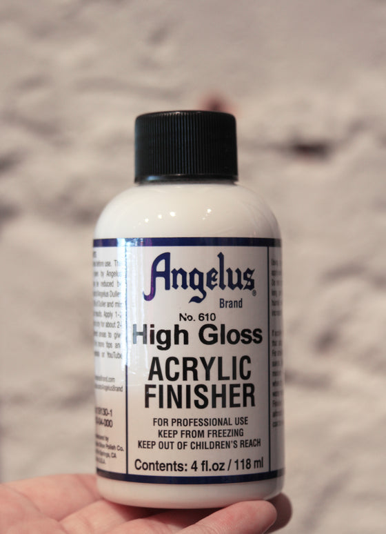 Angelus High Gloss Acrylic Finisher 4oz/118ml